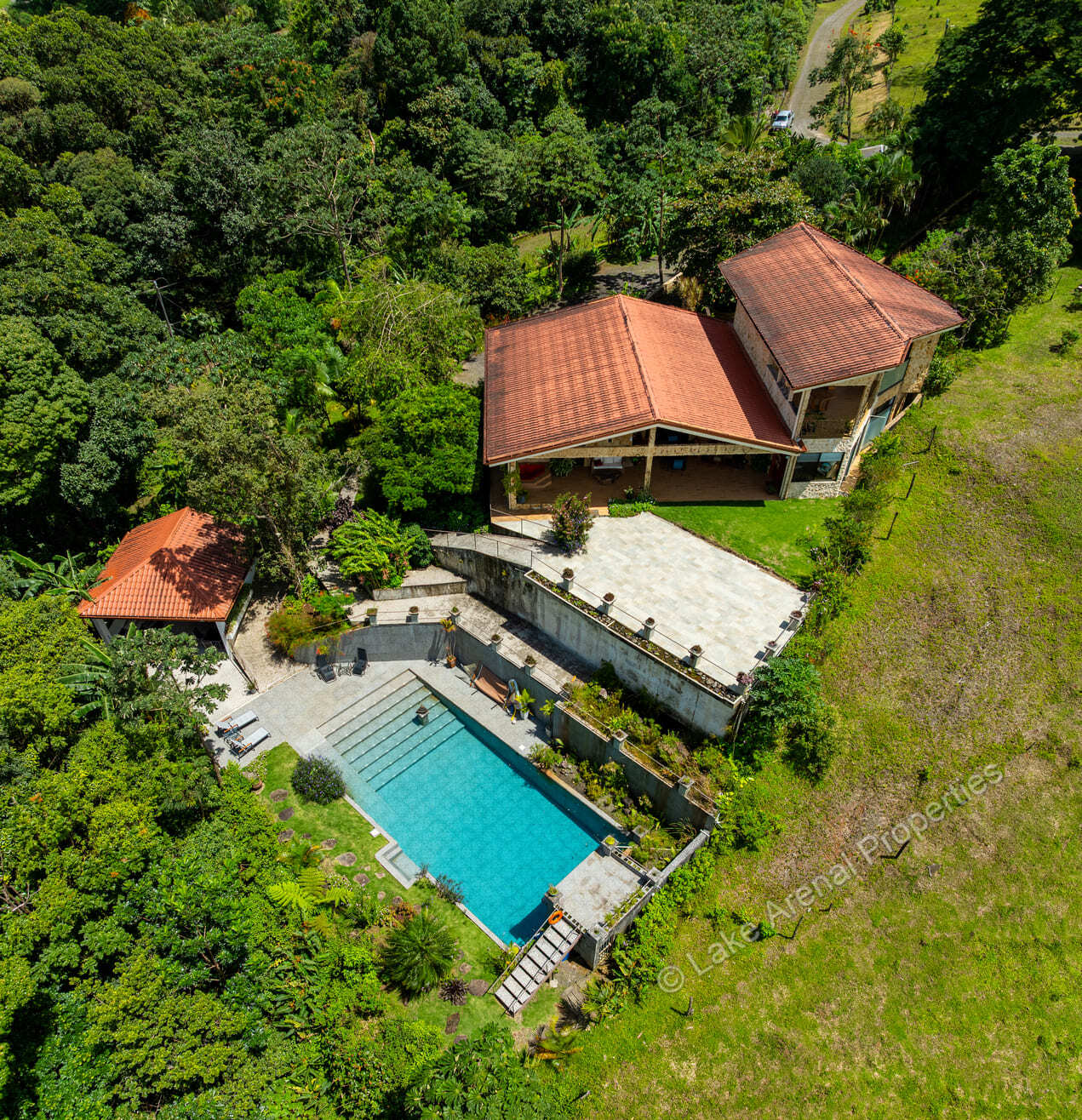 #LAP1075: Rare Opportunity: Luxury Lakefront Home with Private Lake Access - Lake Arenal Properties - Luxury Mountain Properties With Private Lake Access